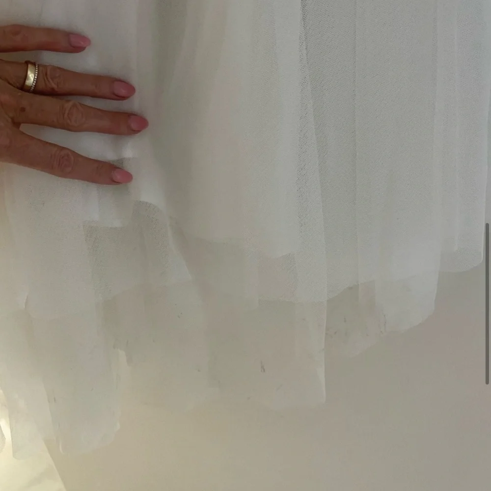 Chasing Unicorns Moonlight Mile White Tulle Skirt Medium - Picture 5 of 10